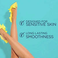 Veet® Professional™ Wax Strips, For Legs & Body, Sensitive Skin, With Almond Oil