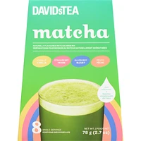 Tea, Naturally Flavoured Matcha Drink Mix