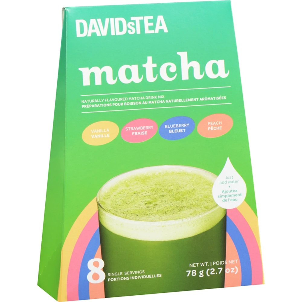 Tea, Naturally Flavoured Matcha Drink Mix
