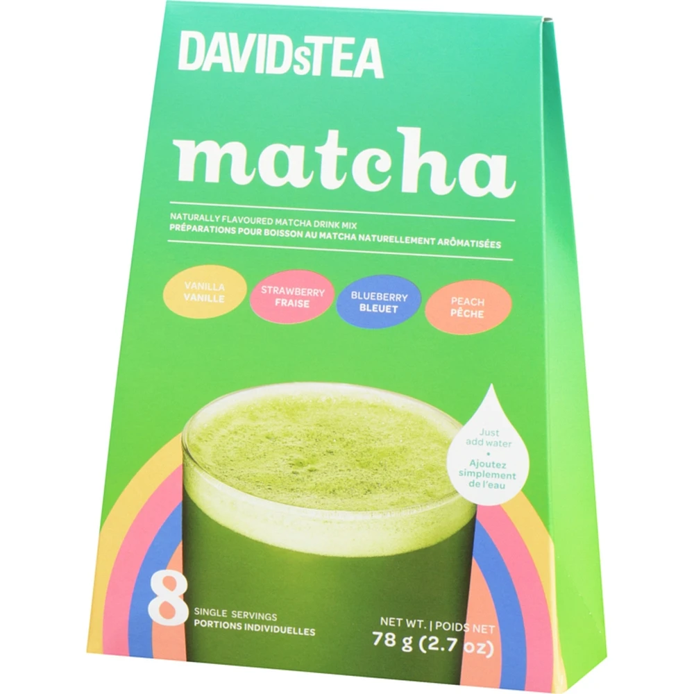 Tea, Naturally Flavoured Matcha Drink Mix