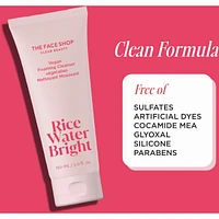 Rice Water Bright Vegan Cleansing Foam