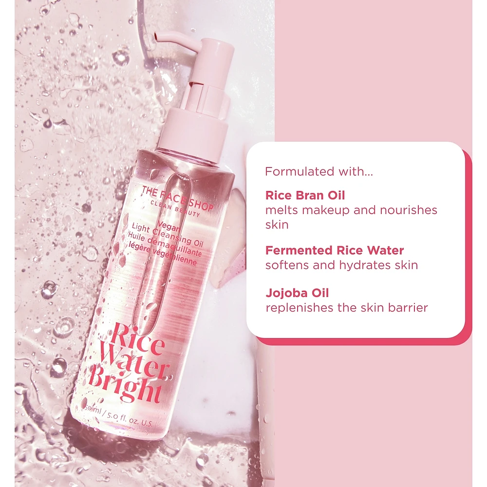 Rice Water Bright Vegan Cleansing Oil