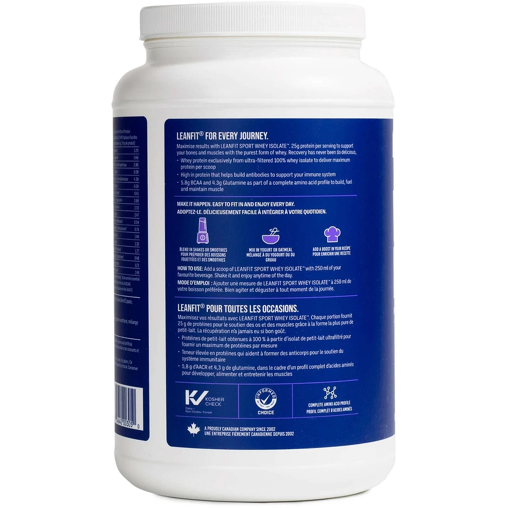 Sport Whey Isolate  Vanilla