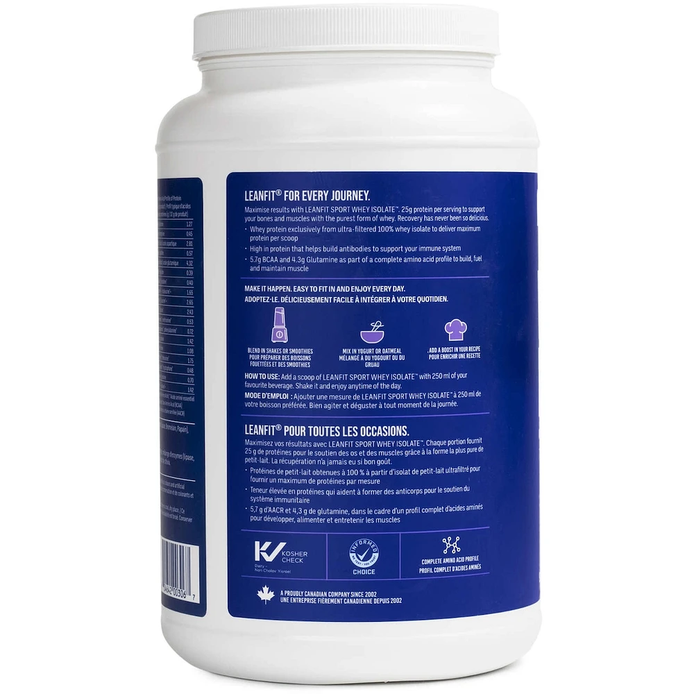 Sport Whey Isolate  Chocolate