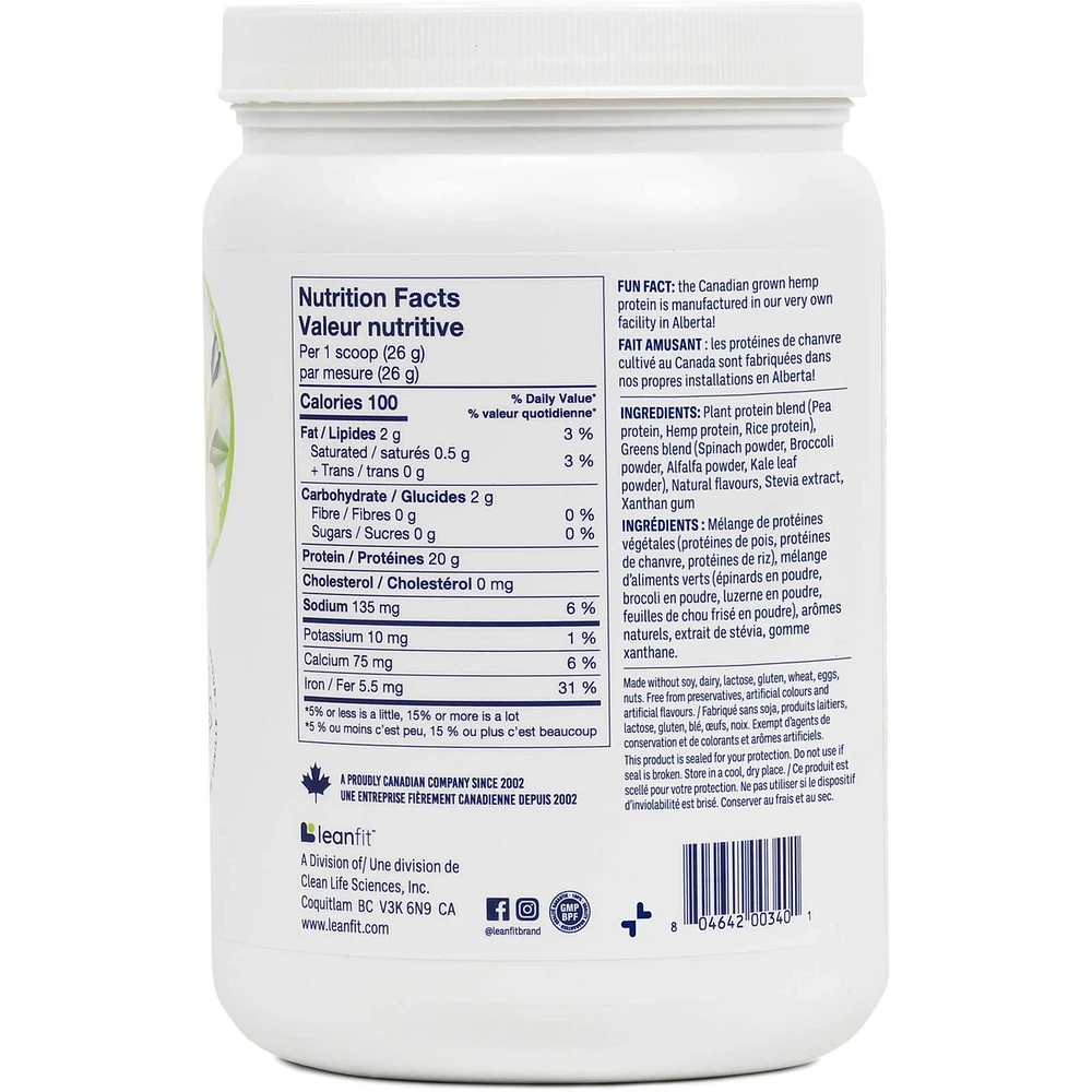 Leanfit Plant-based Protein & Greens