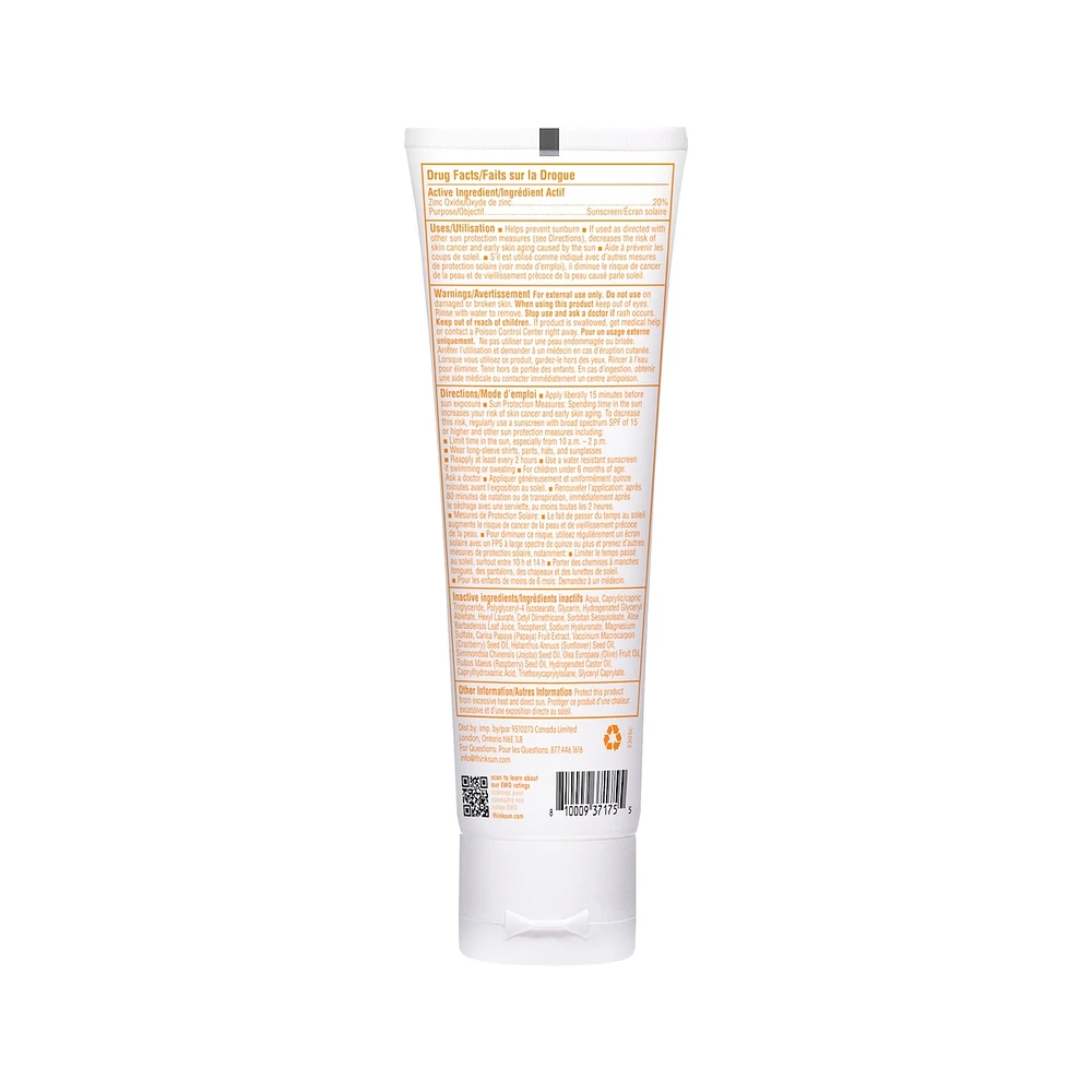 Thinkbaby Clear Zinc Sunscreen SPF 30