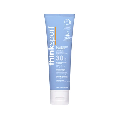 Thinksport SPF 30 Clear Zinc Sunscreen
