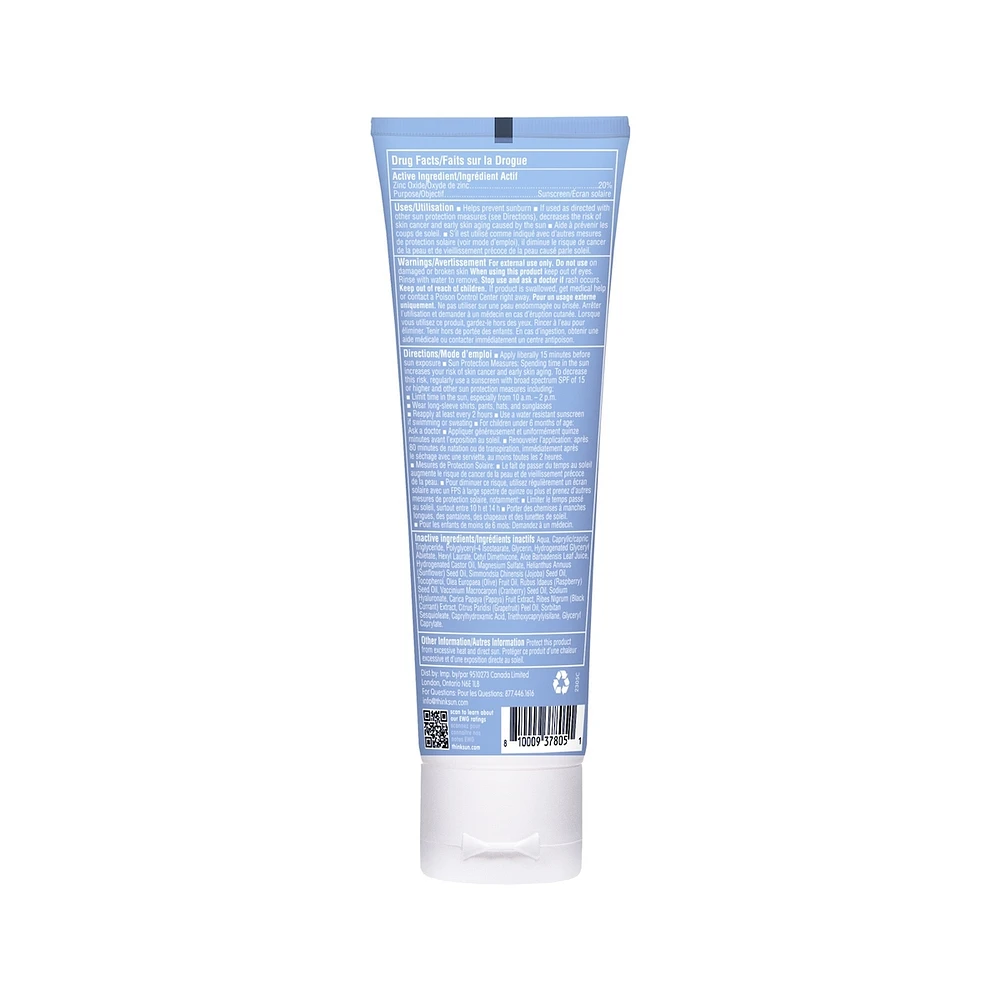 Thinksport SPF 30 Clear Zinc Sunscreen