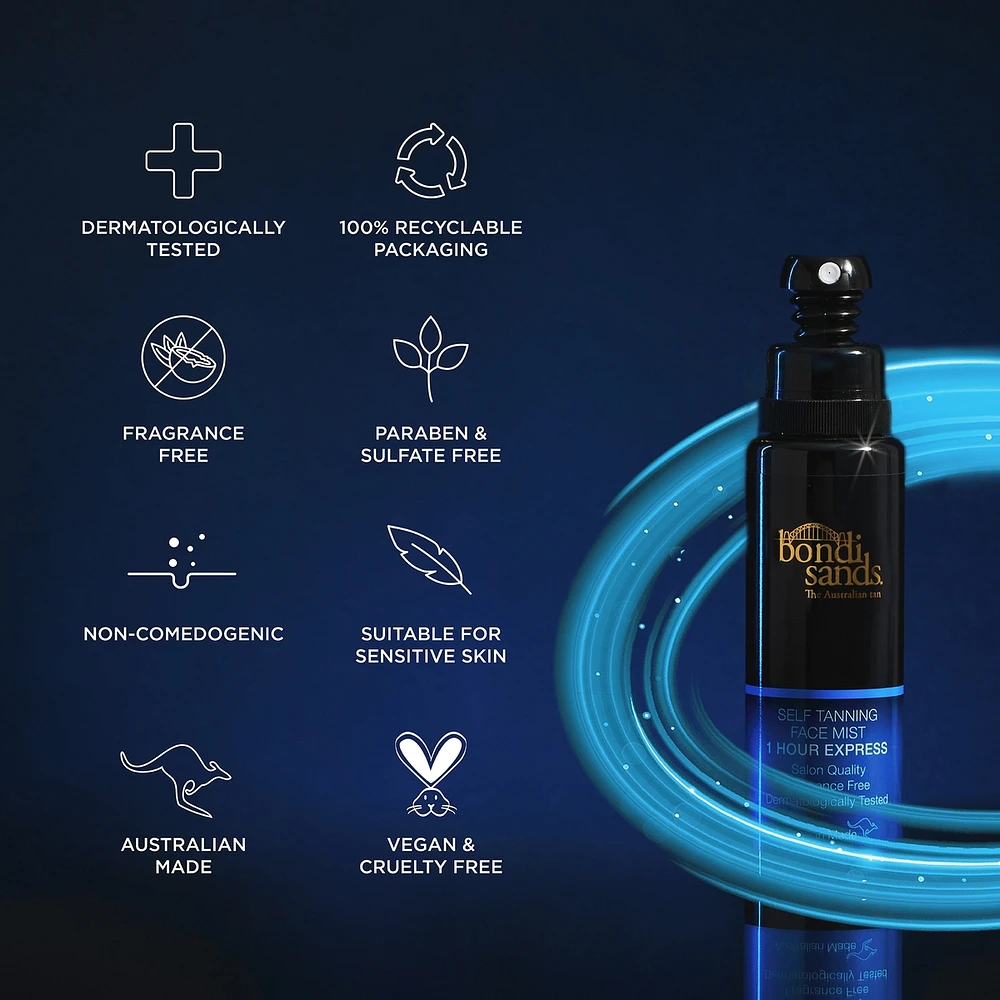 1 Hour Express Face Mist Dark