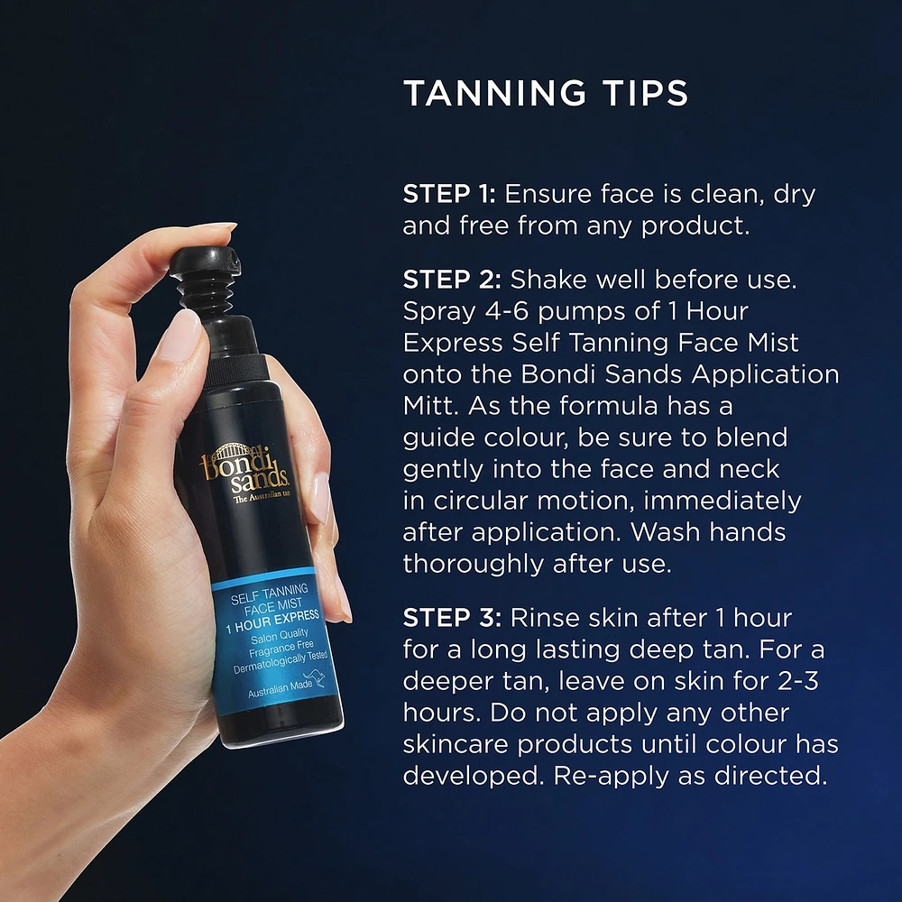 1 Hour Express Face Mist Dark