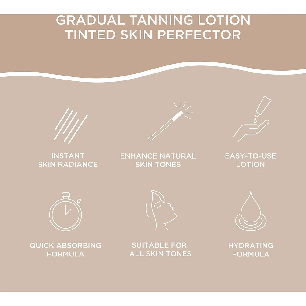Gradual Tanning Lotion Tinted Skin Perfector