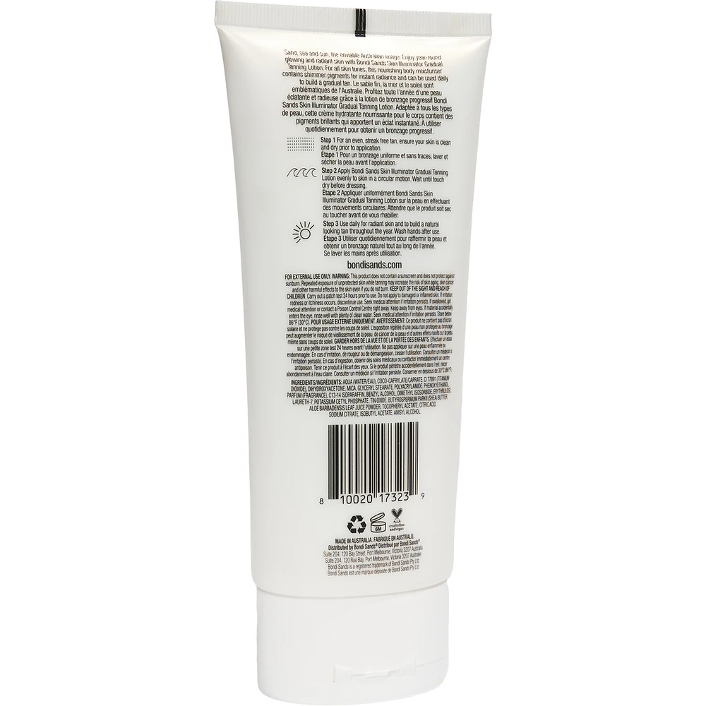 Gradual Tanning Lotion Skin Illuminator