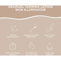 Gradual Tanning Lotion Skin Illuminator