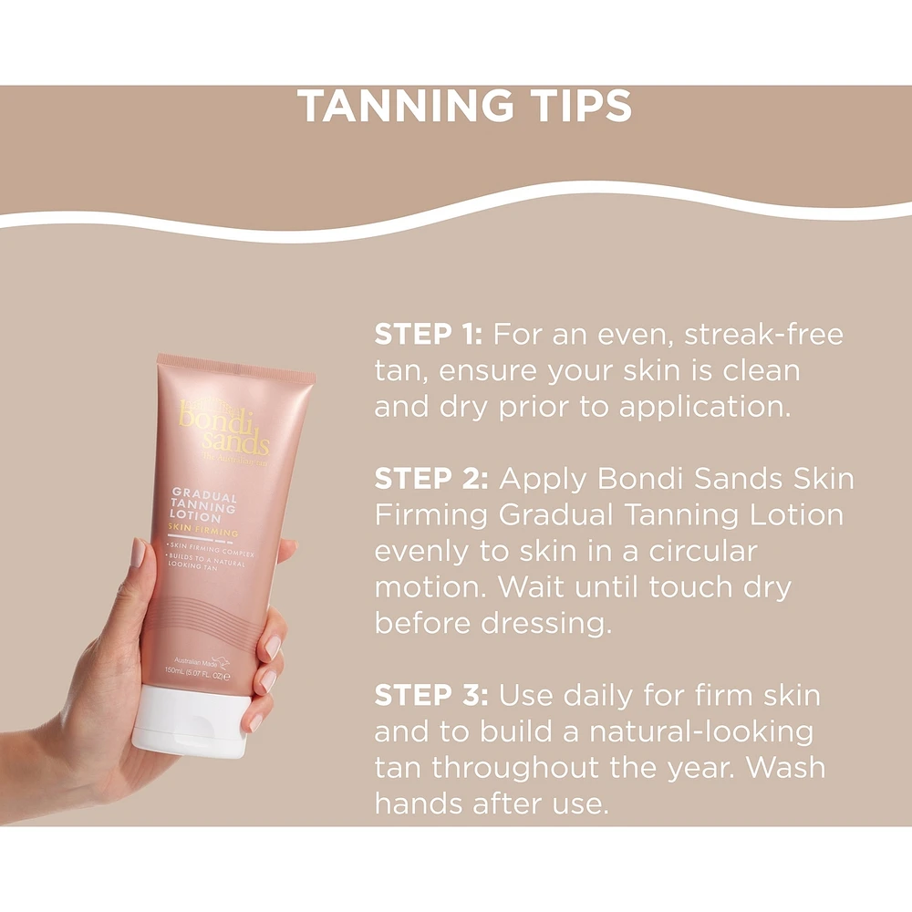 Gradual Tanning Lotion Skin Firming