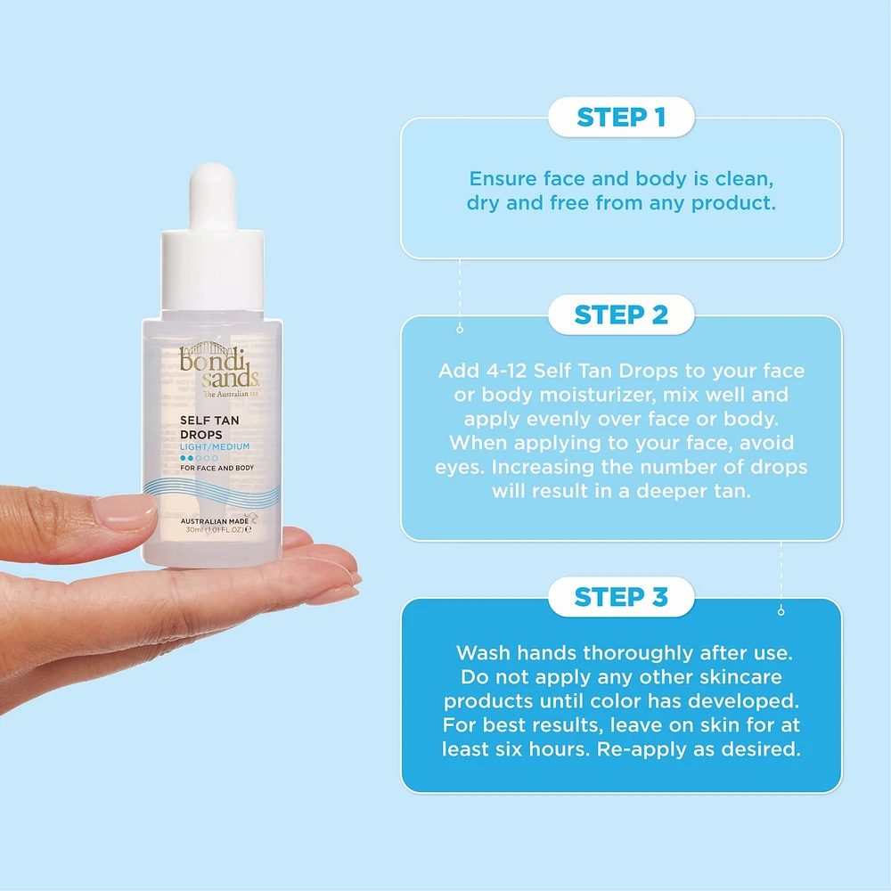 Self Tan Drops L/M