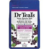 Pure Epsom Salt Soak, Black Elderberry with Vitamin D