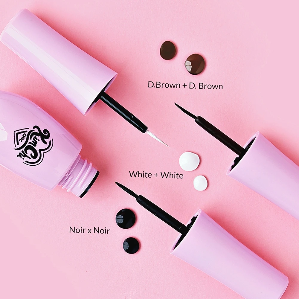 The Effin Liner - Dark Brown + Dark Brown