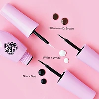 The Effin Liner - Dark Brown + Dark Brown