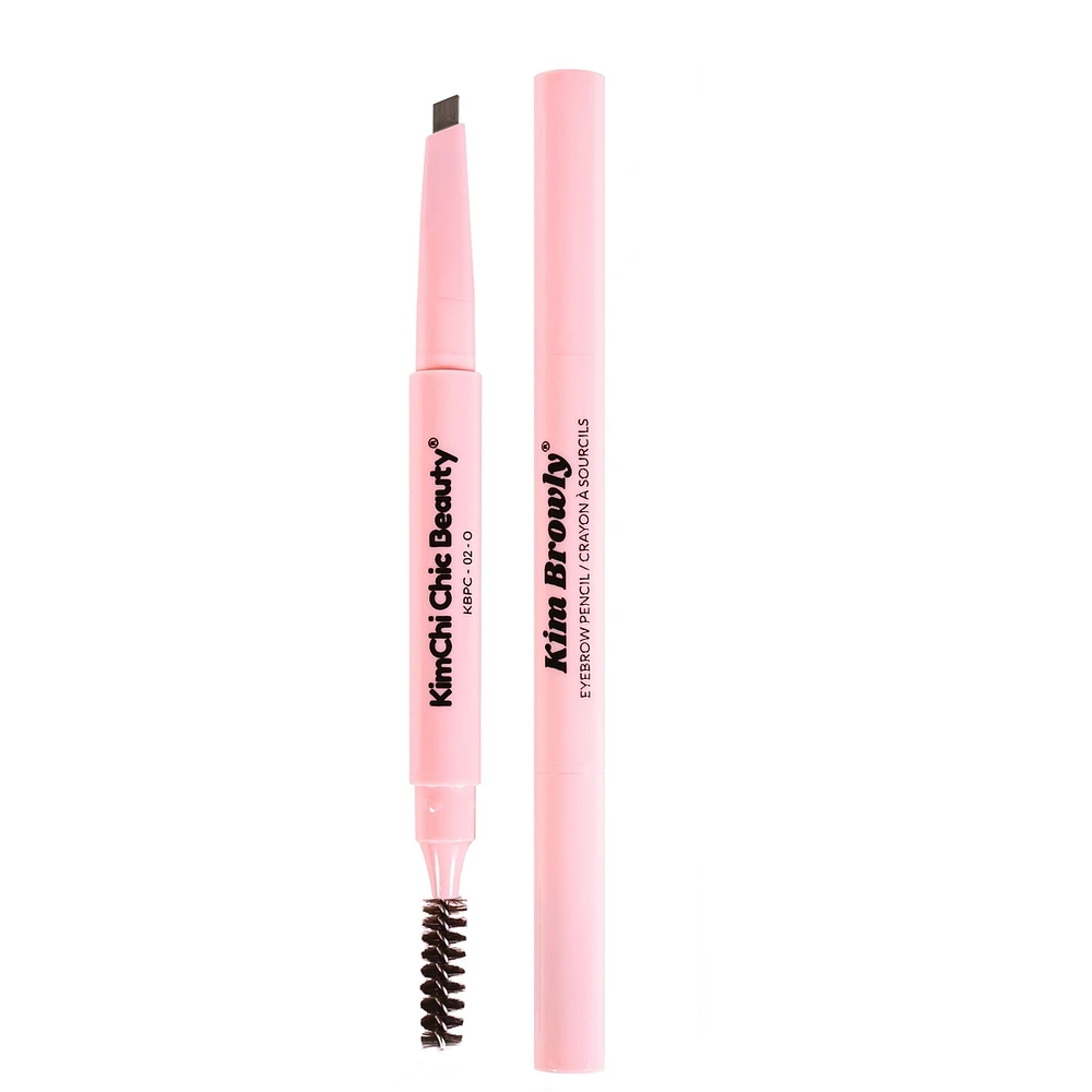Kimbrowly Eyebrow Pencil -V - Medium Brown
