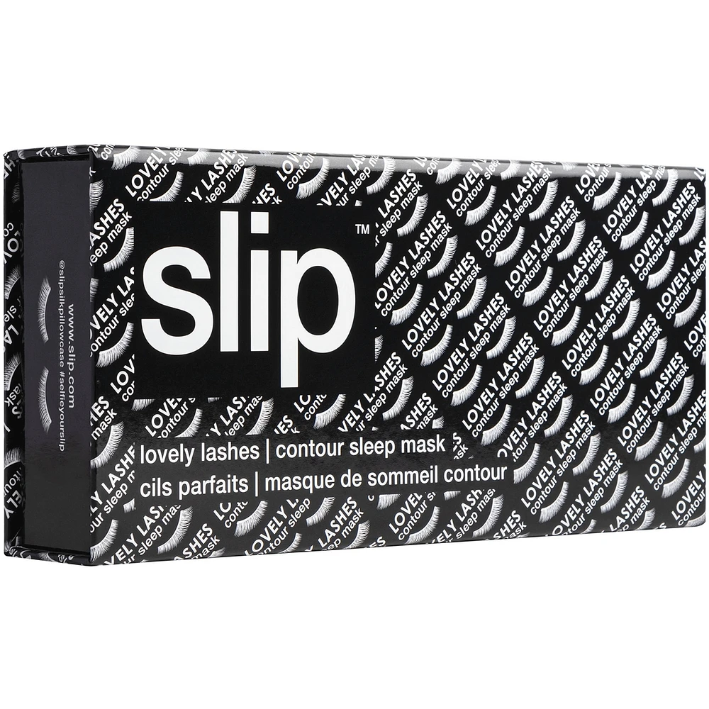 slip contour sleep mask - lovely lashes