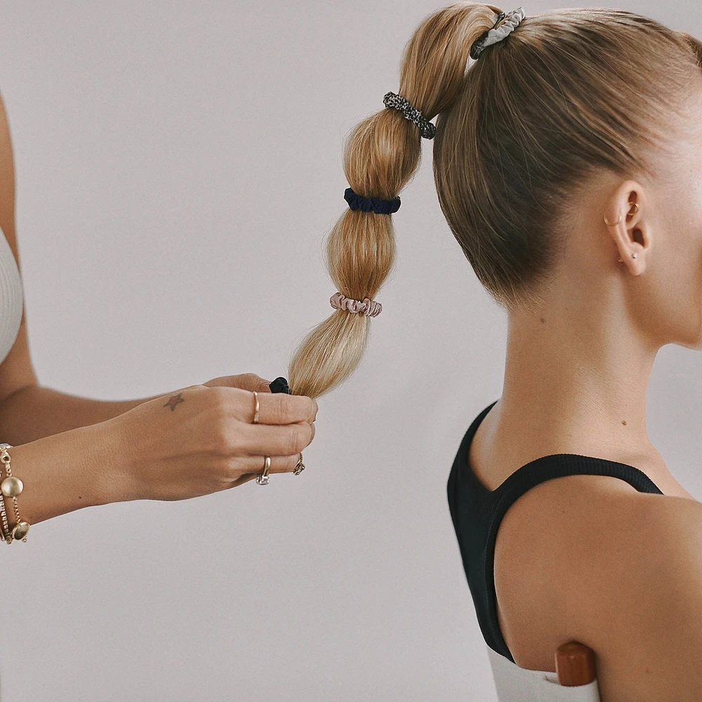 slip pure silk minnie scrunchies - classic