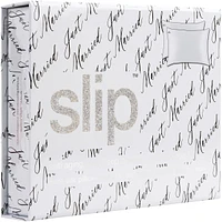 slip pure silk queen pillowcase duo - just married