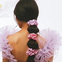 slip pure silk large scrunchies