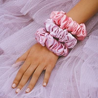 slip pure silk large scrunchies