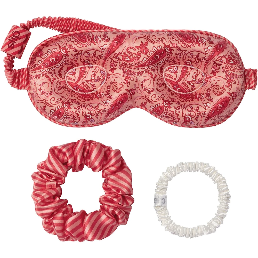 slip pure silk beauty sleepover set - demi