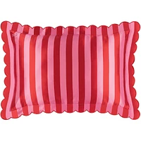 slip pure silk queen pillowcase with scalloped edge