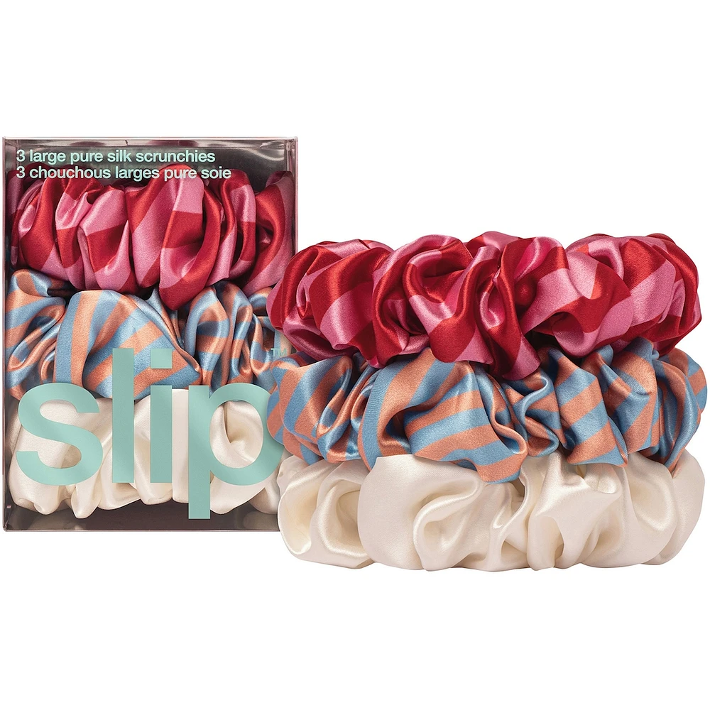 slip pure silk large scrunchies - midsummer