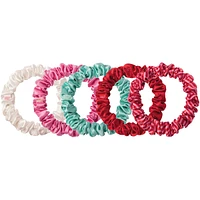 slip pure silk midi scrunchies - gelati