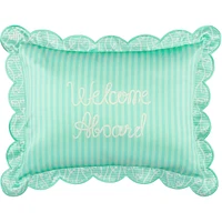 slip pure silk travel pillow with complimentary beach bag - les vacances