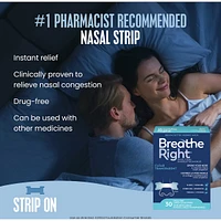 Nasal Strips Large Clear 30ct