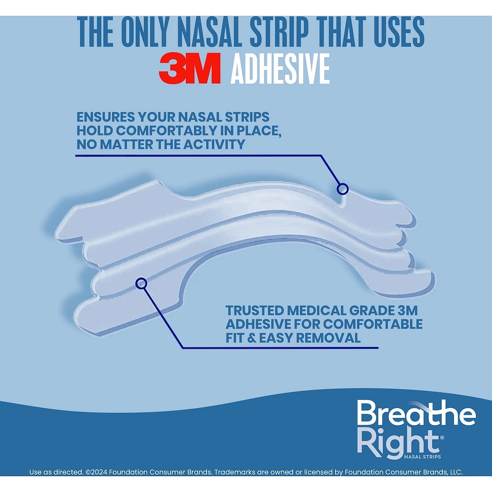 Nasal Strips Large Clear 30ct