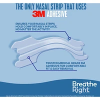 Nasal Strips Large Clear 30ct