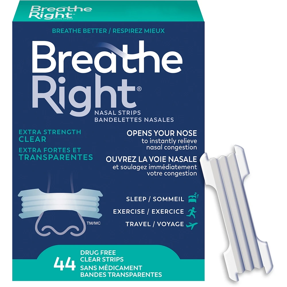 Nasal Strips Extra Strength Clear