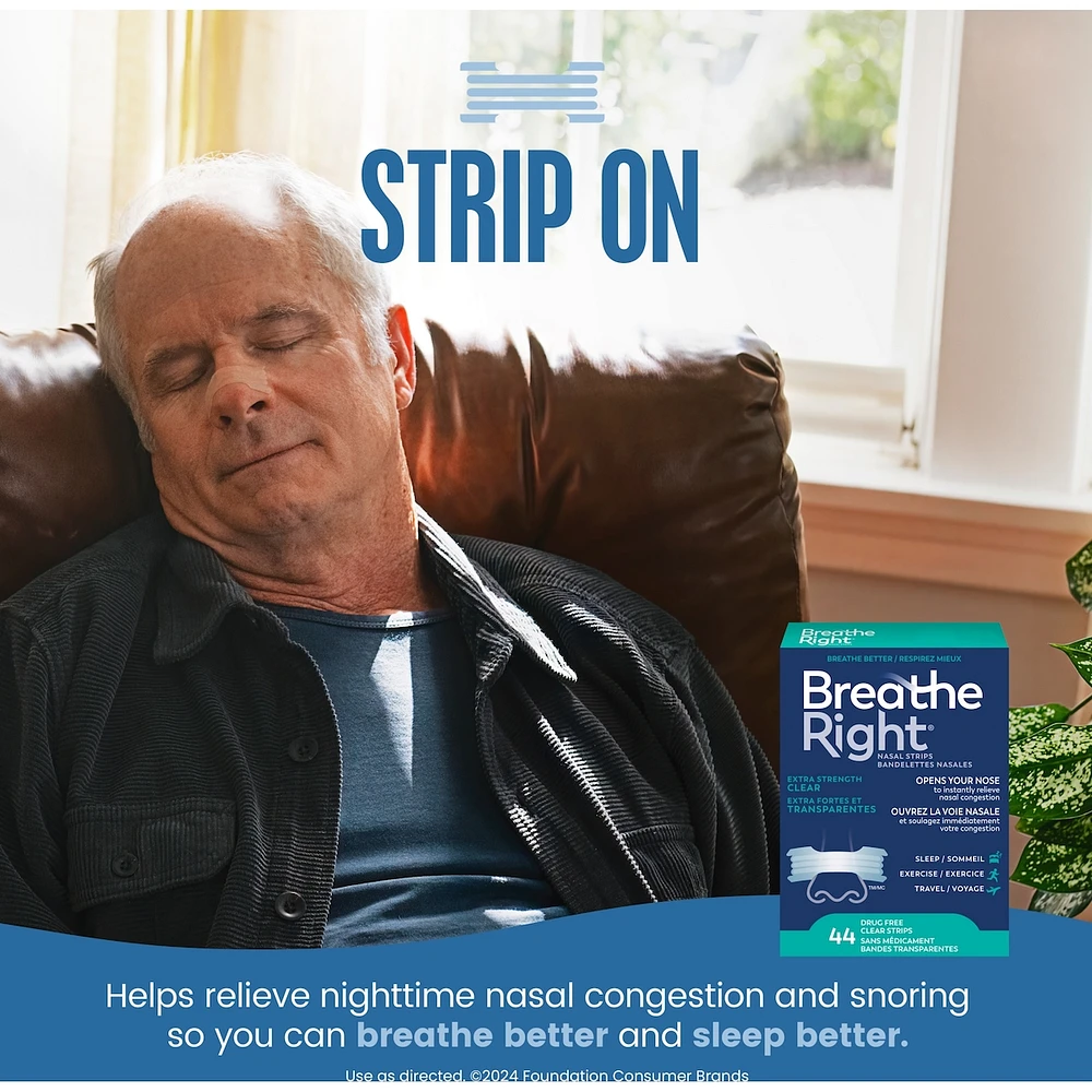 Nasal Strips Extra Strength Clear
