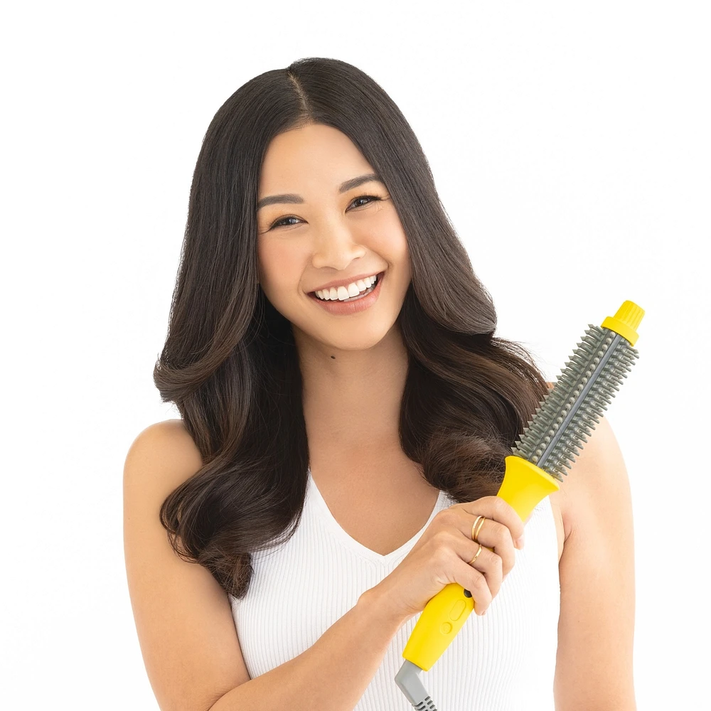The Brush Crush Heated Straightening Brush