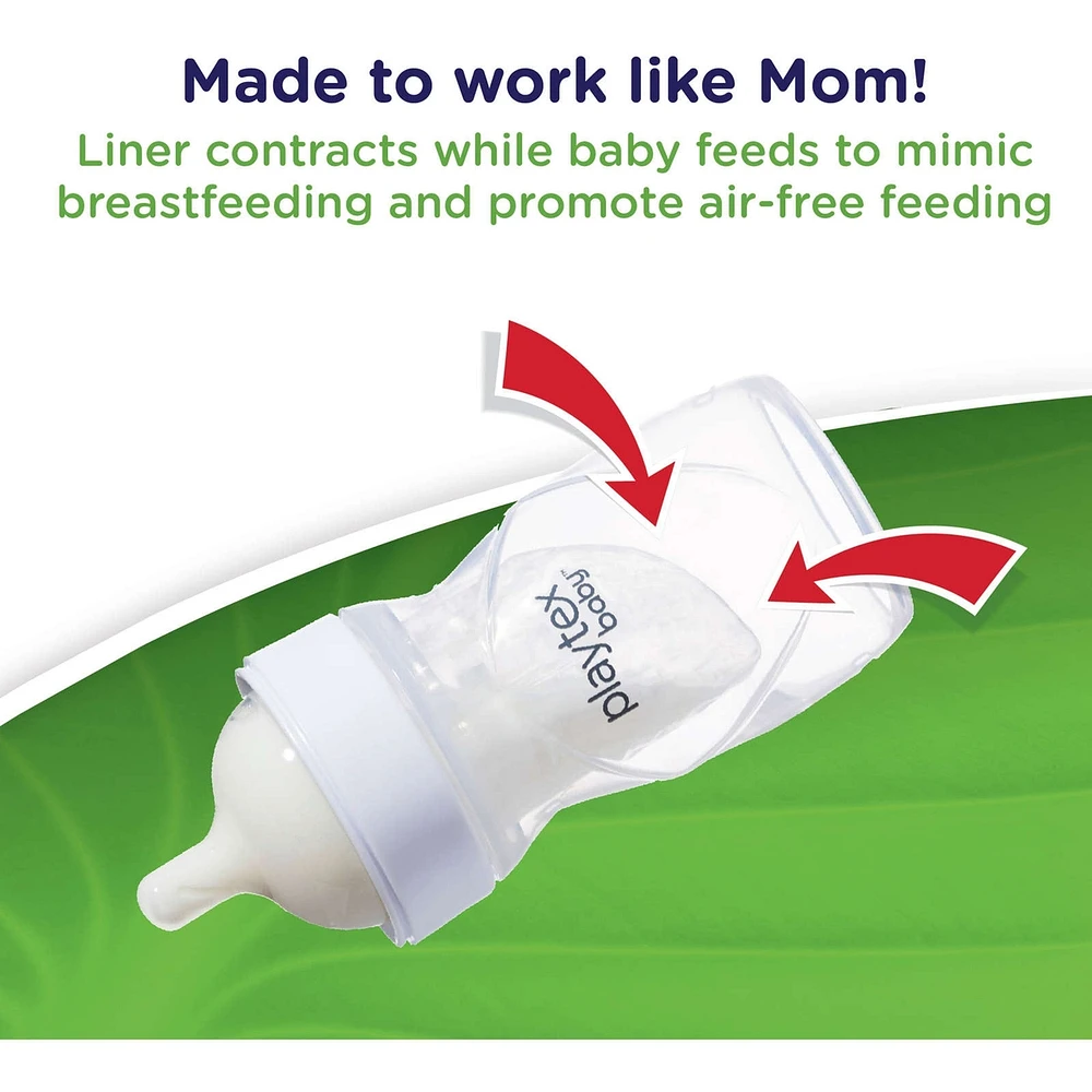 Baby Nurser Bottles with 5 Liners