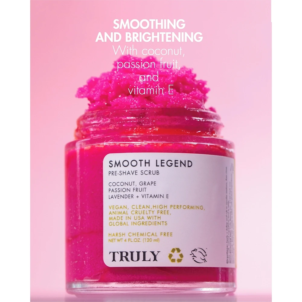 Truly Smooth Legend Pre-shave Scrub