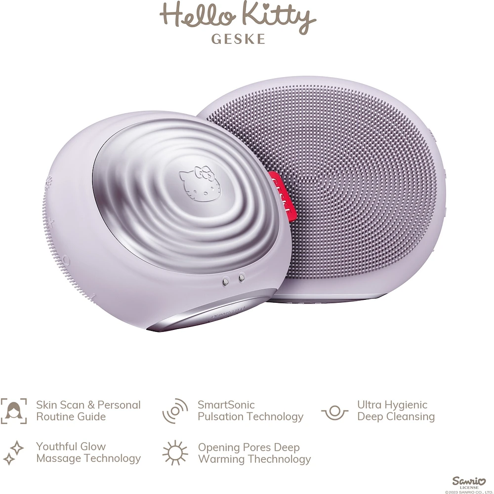 Hello Kitty Sonic Thermo Facial Brush (Purple)