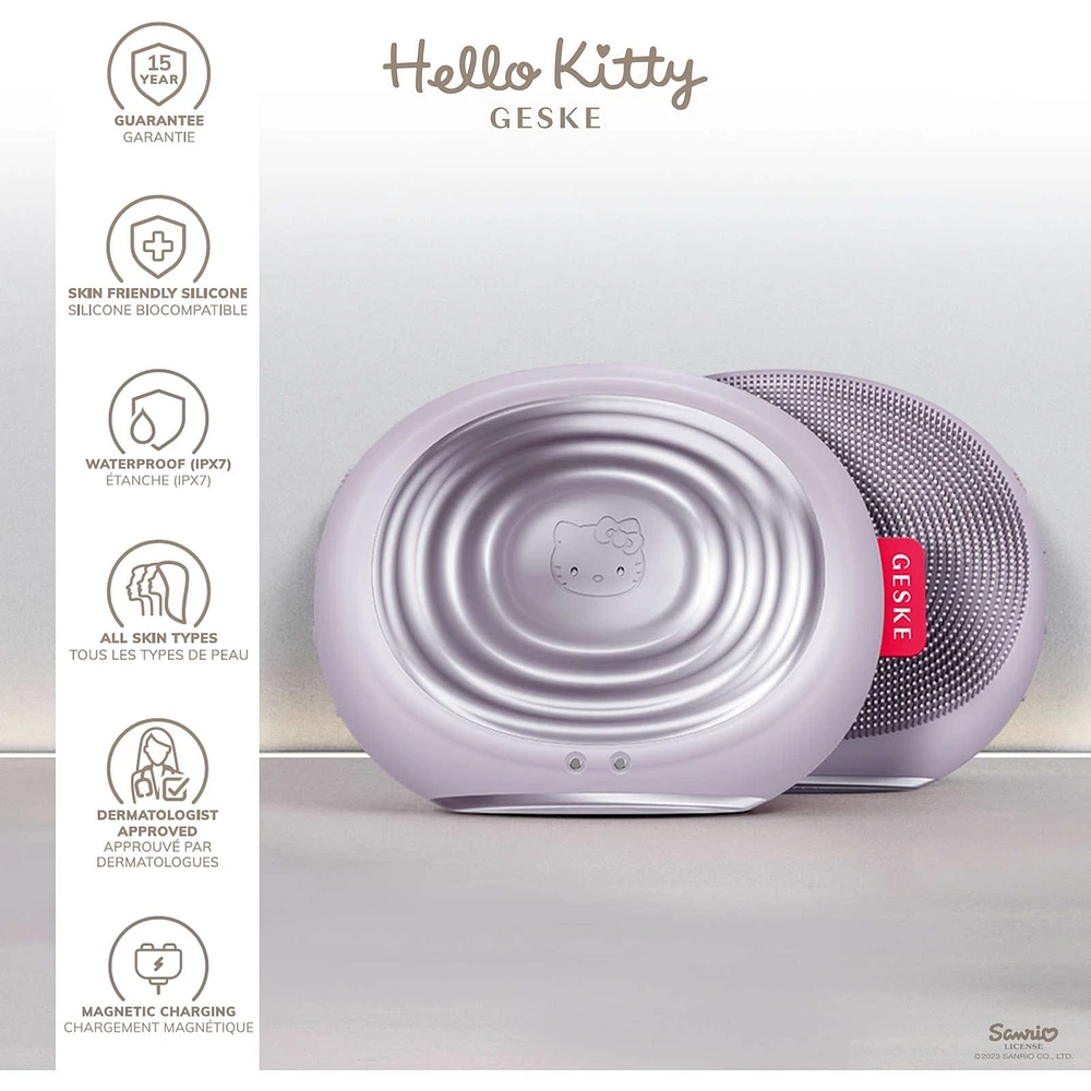 Hello Kitty Sonic Thermo Facial Brush (Purple)