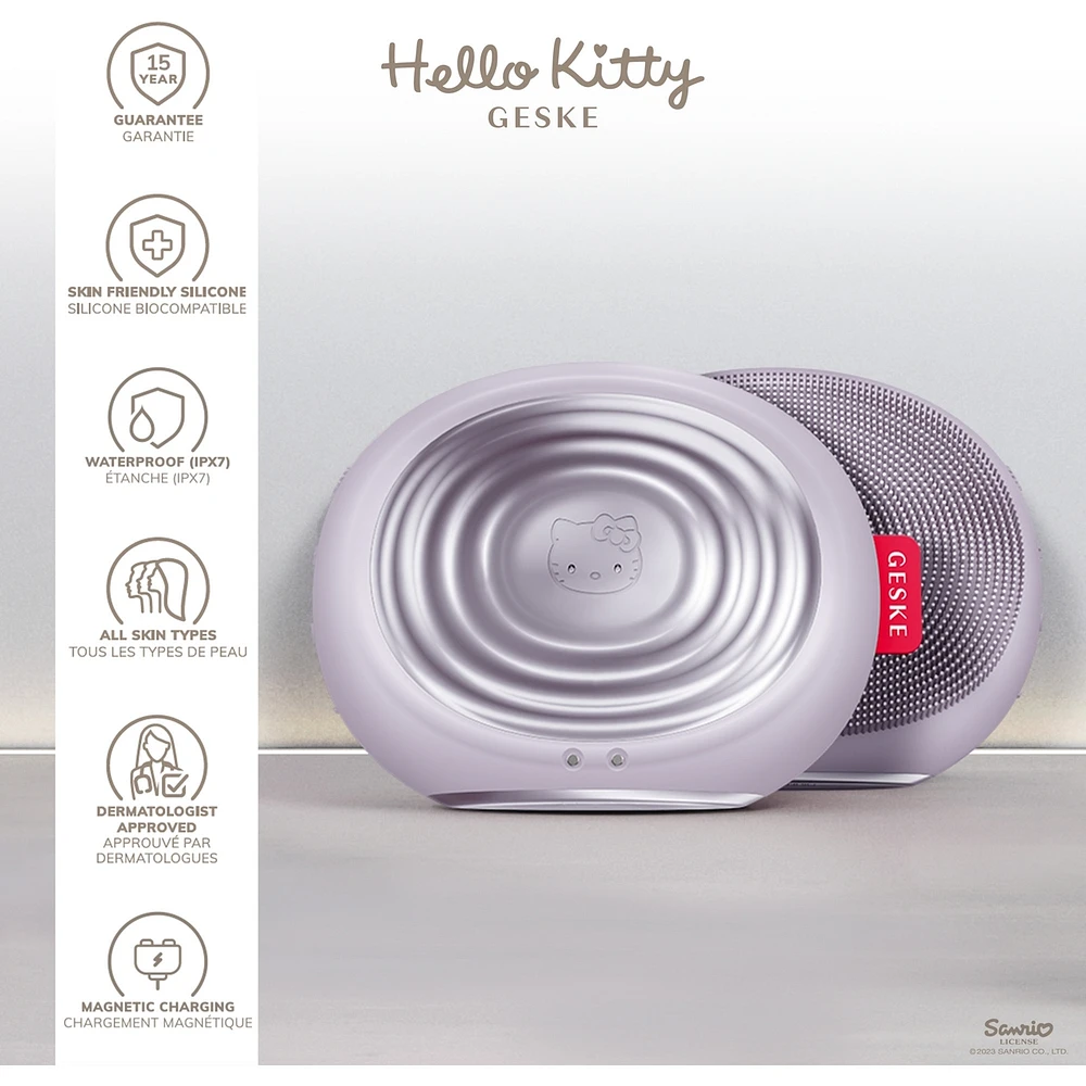 Hello Kitty Sonic Thermo Facial Brush (Purple)
