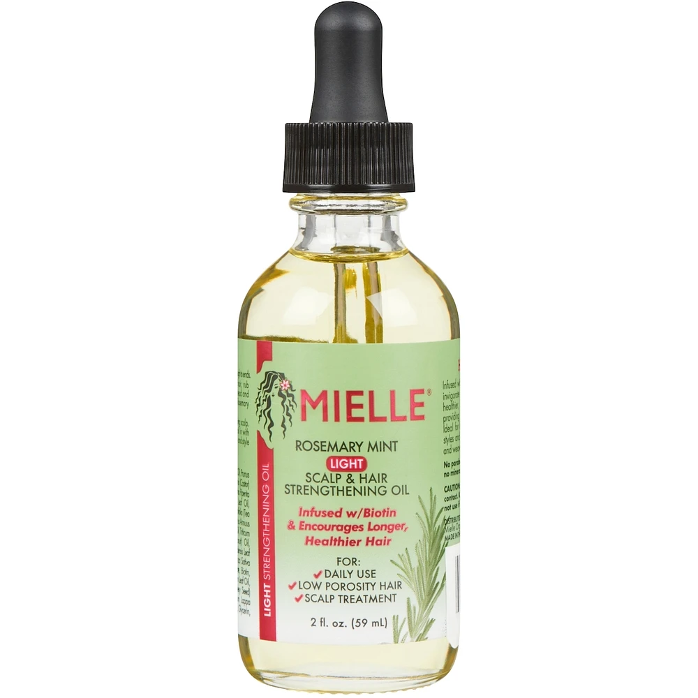 Rosemary Mint Light Scalp & Hair Strengthening Oil