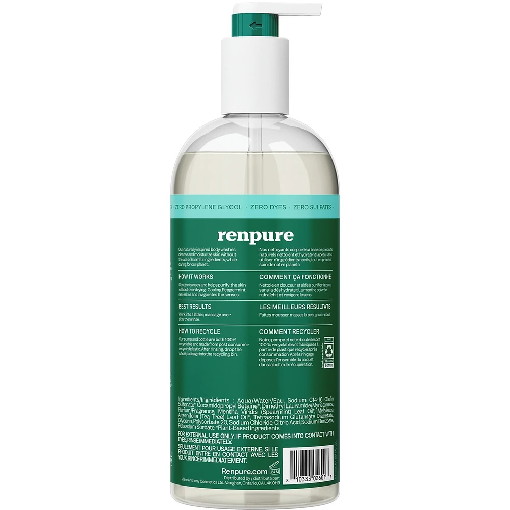 Renpure Tea Tree & Mint Purifying Body Wash