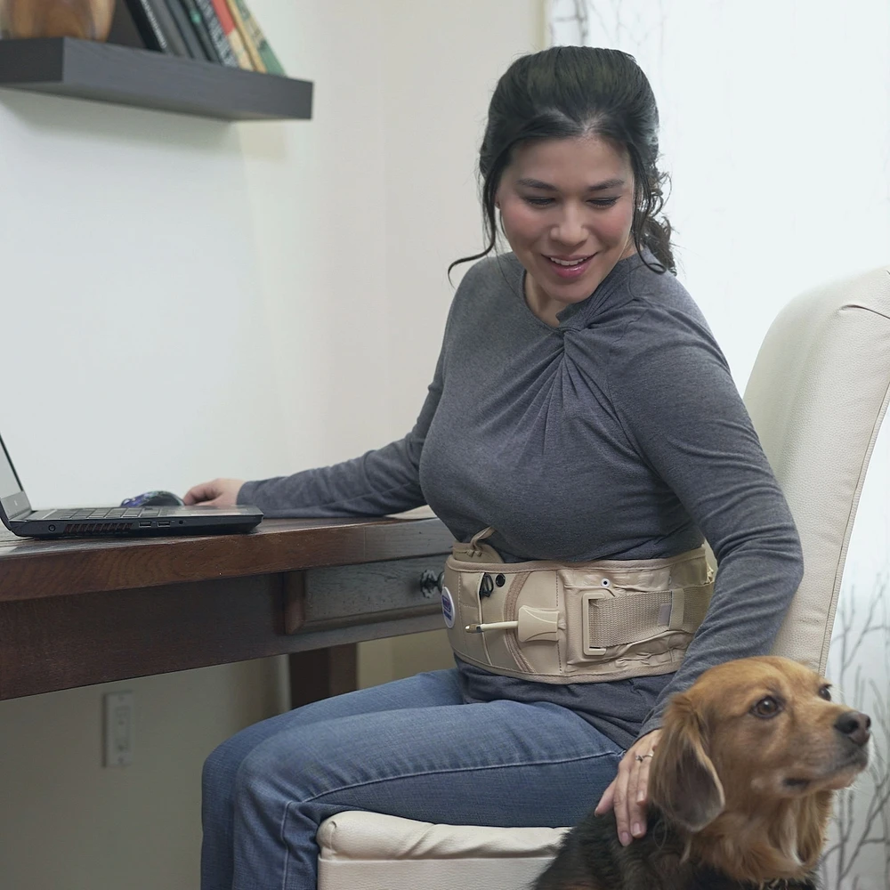 2-in-1 Back Relief Belt