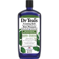 Foaming Bath with Pure Epsom Salt, Relax & Relief with Eucalyptus & Spearmint