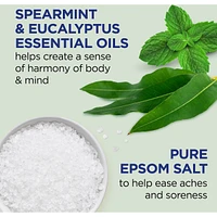 Foaming Bath with Pure Epsom Salt, Relax & Relief with Eucalyptus & Spearmint