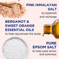 Pink Himalayan Mineral Soak, Restore & Replenish with Pure Epsom Salt & Essential Oils,  Restore & Replenish with Pink Himalayan Salt & Essential Oils